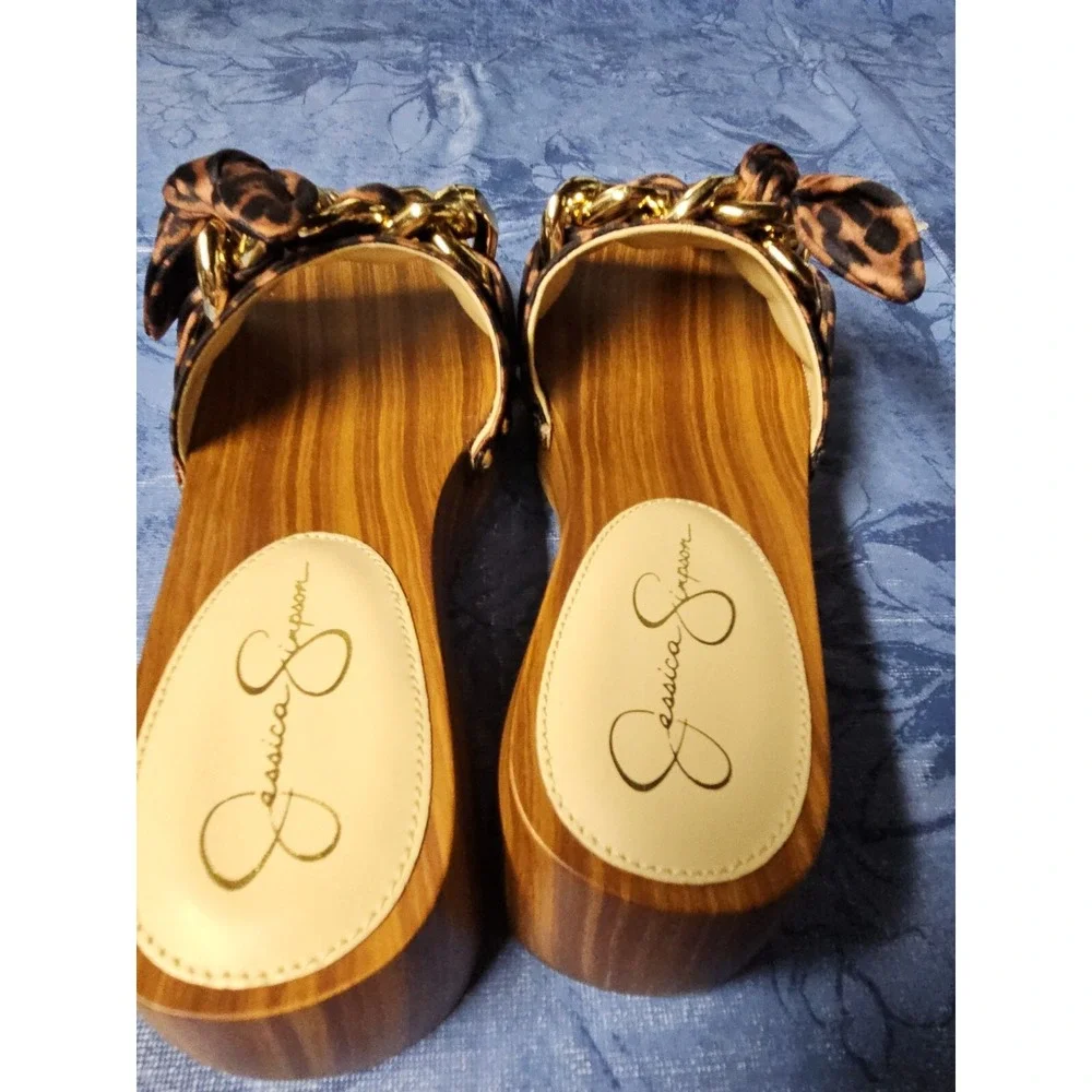 Jessica Simpson Women's‎ Resima Platform Sandal Heeled, Natural, 5.5